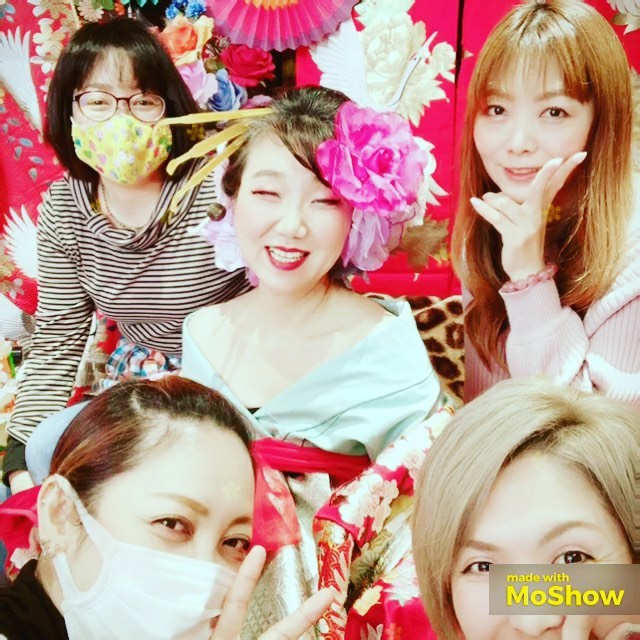 綺麗屋紫音JA紀州　女性倶楽部パール花魁体験笑顔が最高でした♡ありがとうございます♡感謝します♡ (from Instagram)